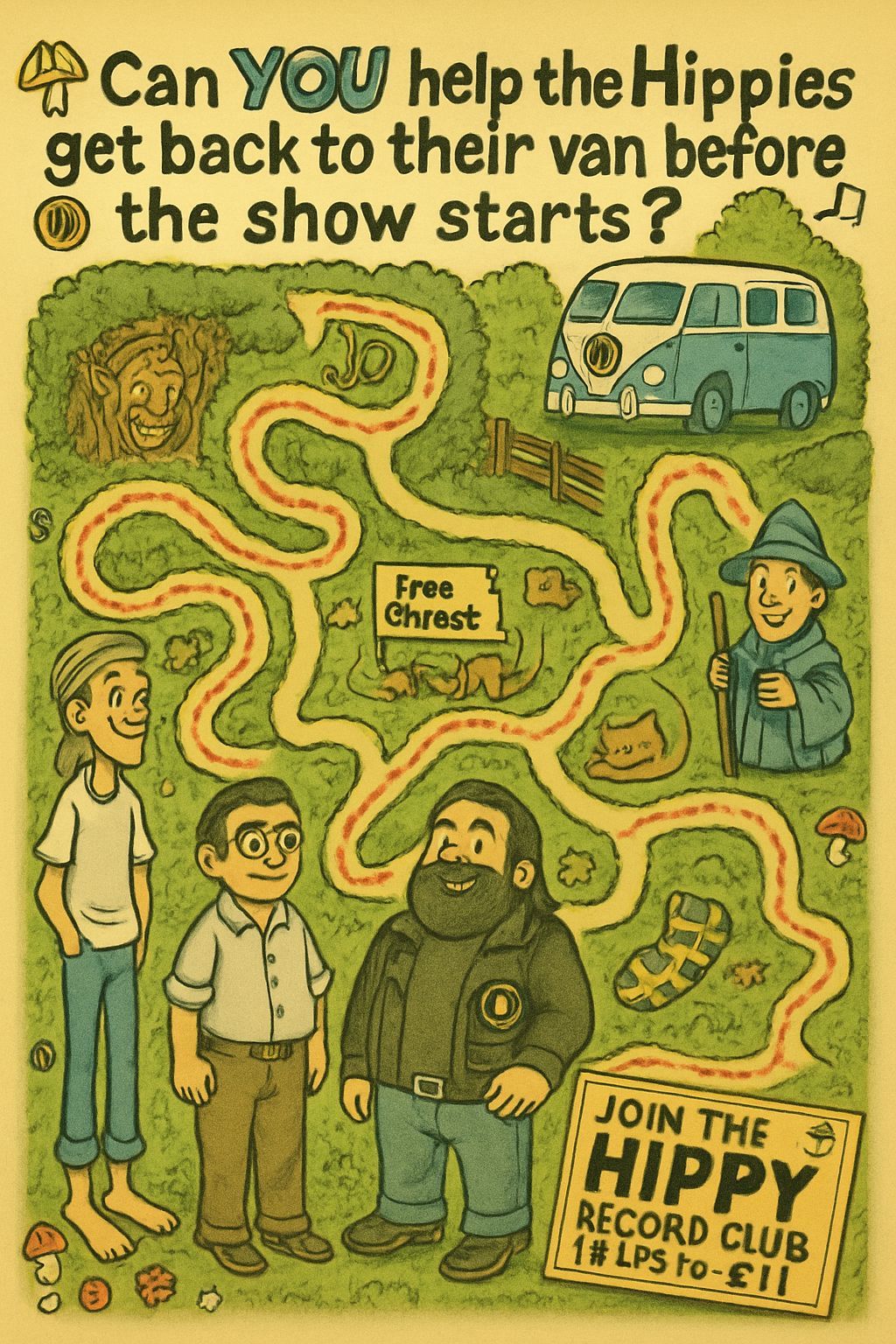 Fun Page Maze for Annual Book Event