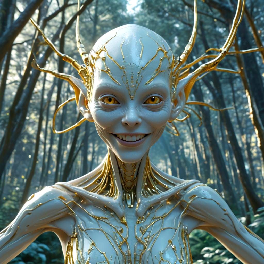 Happy alien Princess ____ INSPIRED by Dobiki