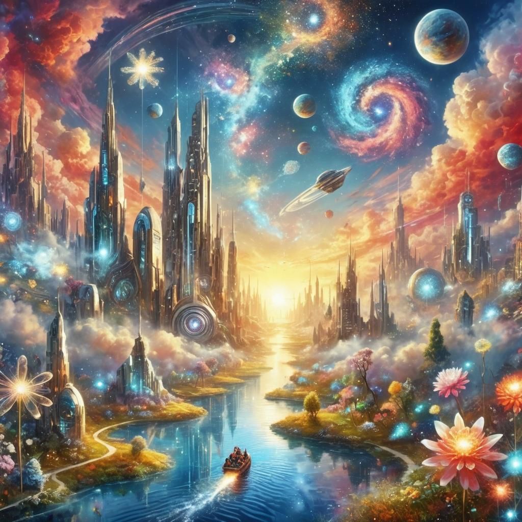 Surreal Futurist Dreamscape