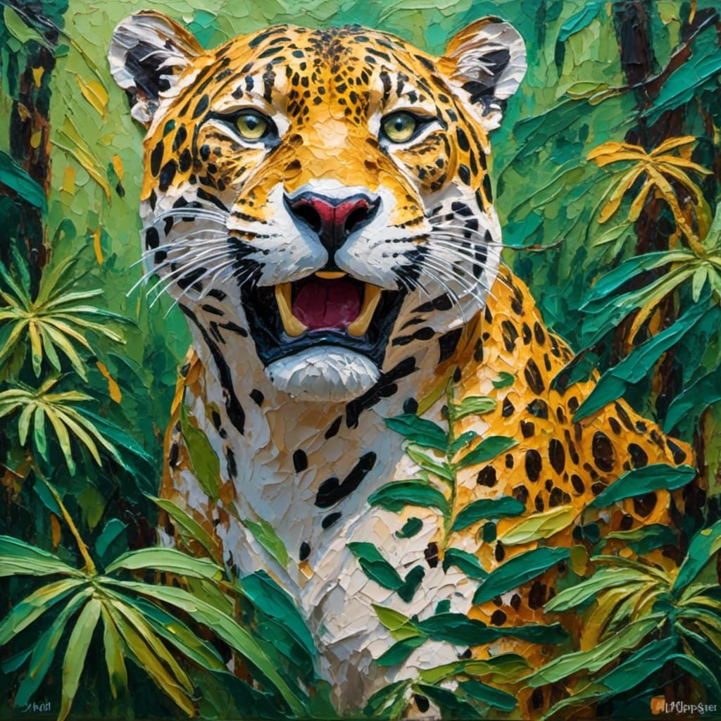 <lora:ImpastoMix1:1.0> Jaguar