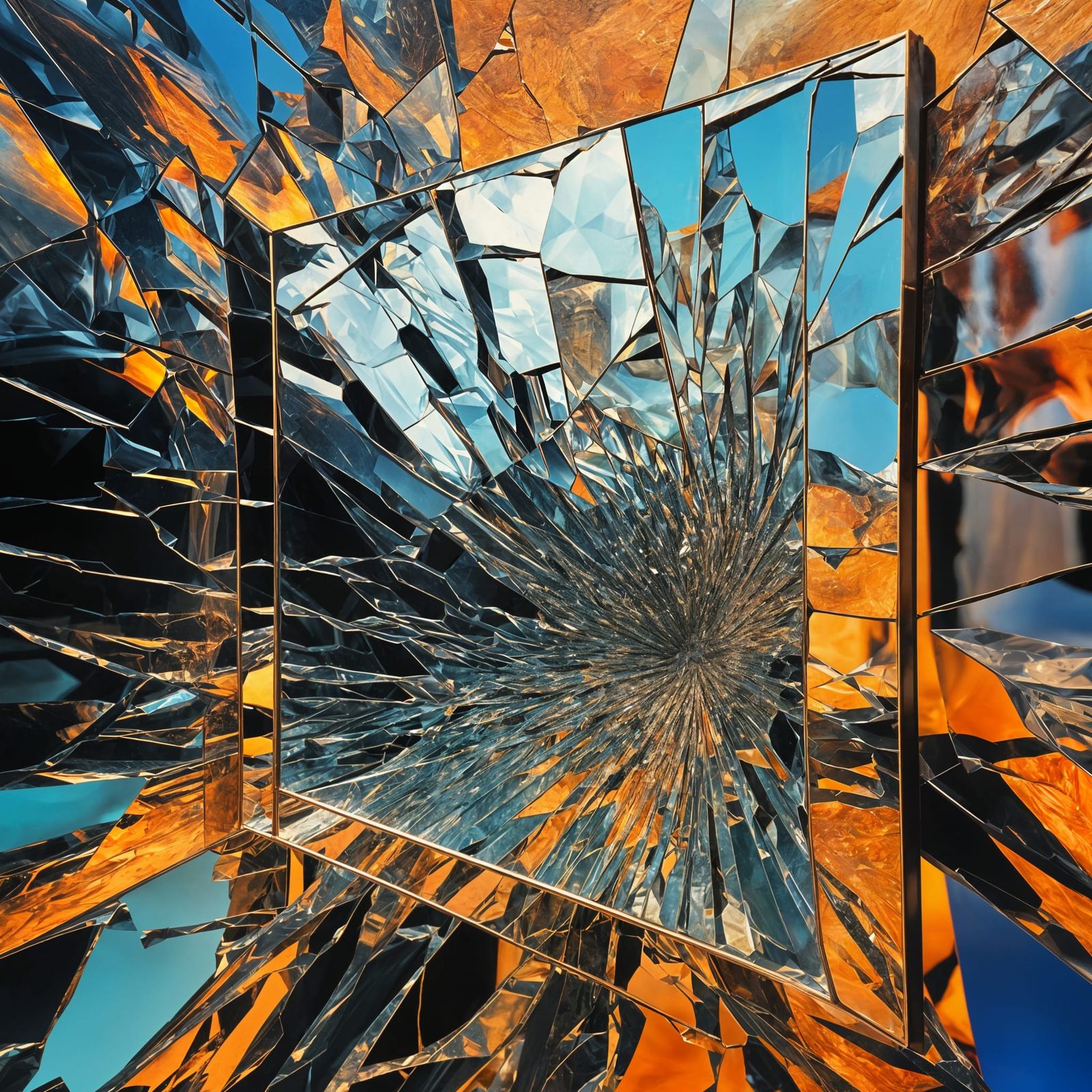 Fractured Mental Illness: A Conceptual AI Art