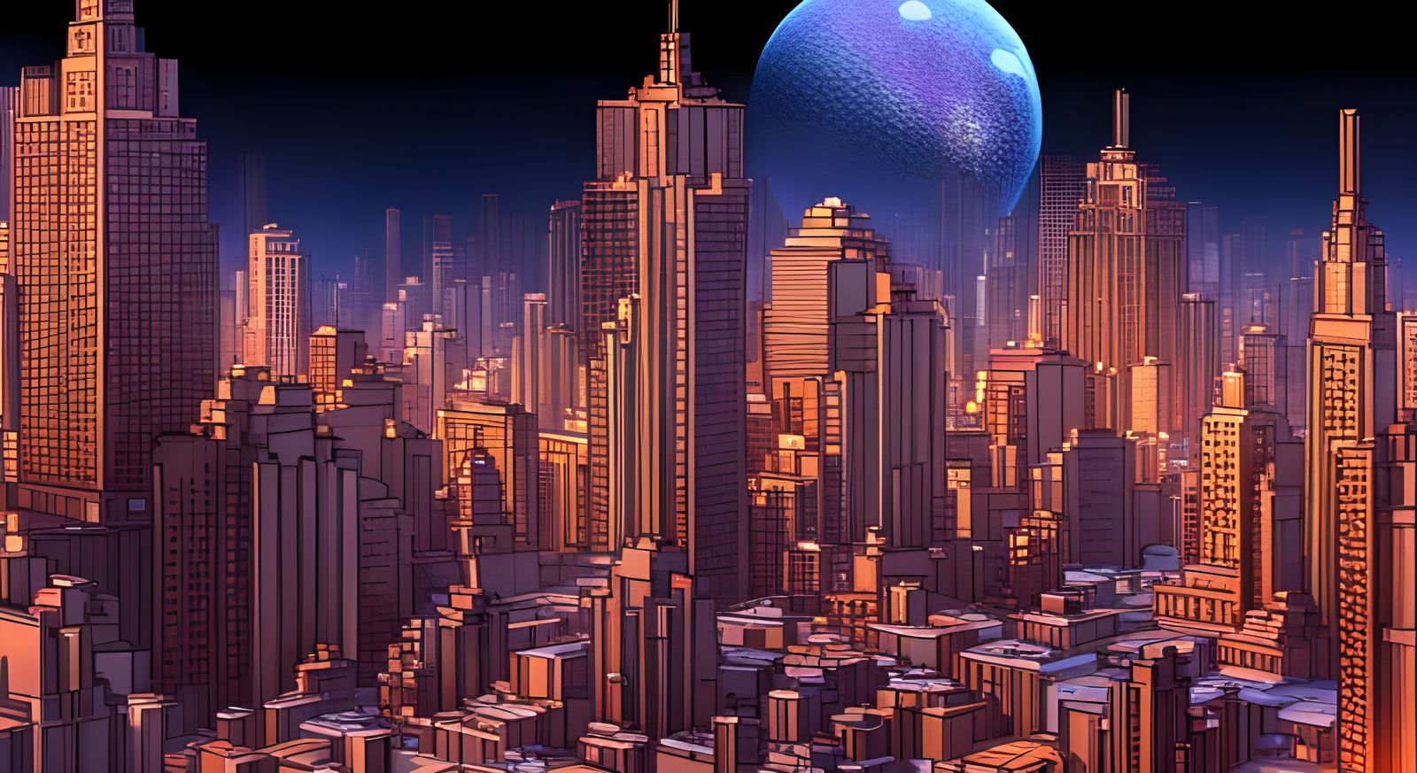 “Pixel Metropolises - Nice Nouveau”
