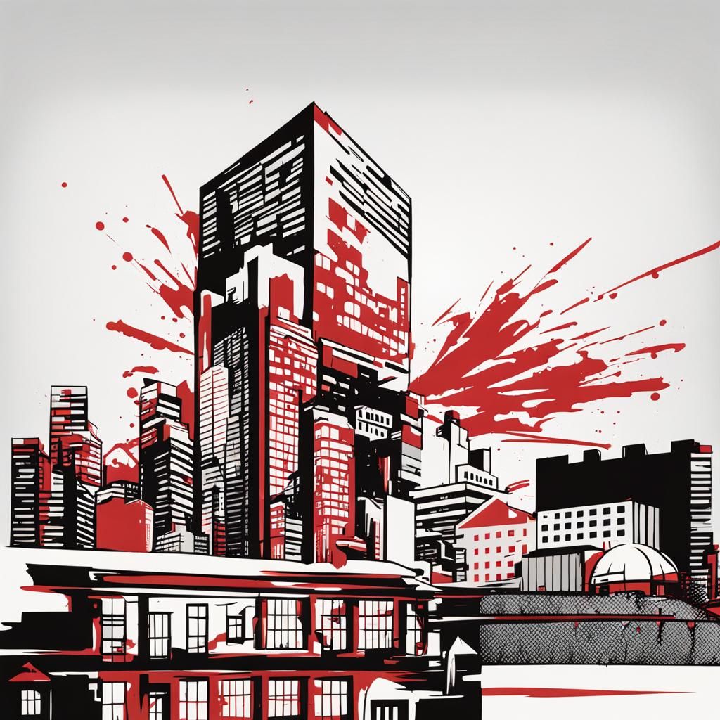 Grime In The City: Vector Silhouette Logo