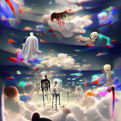 Ethereal Afterlife: Abstract Conceptual Art