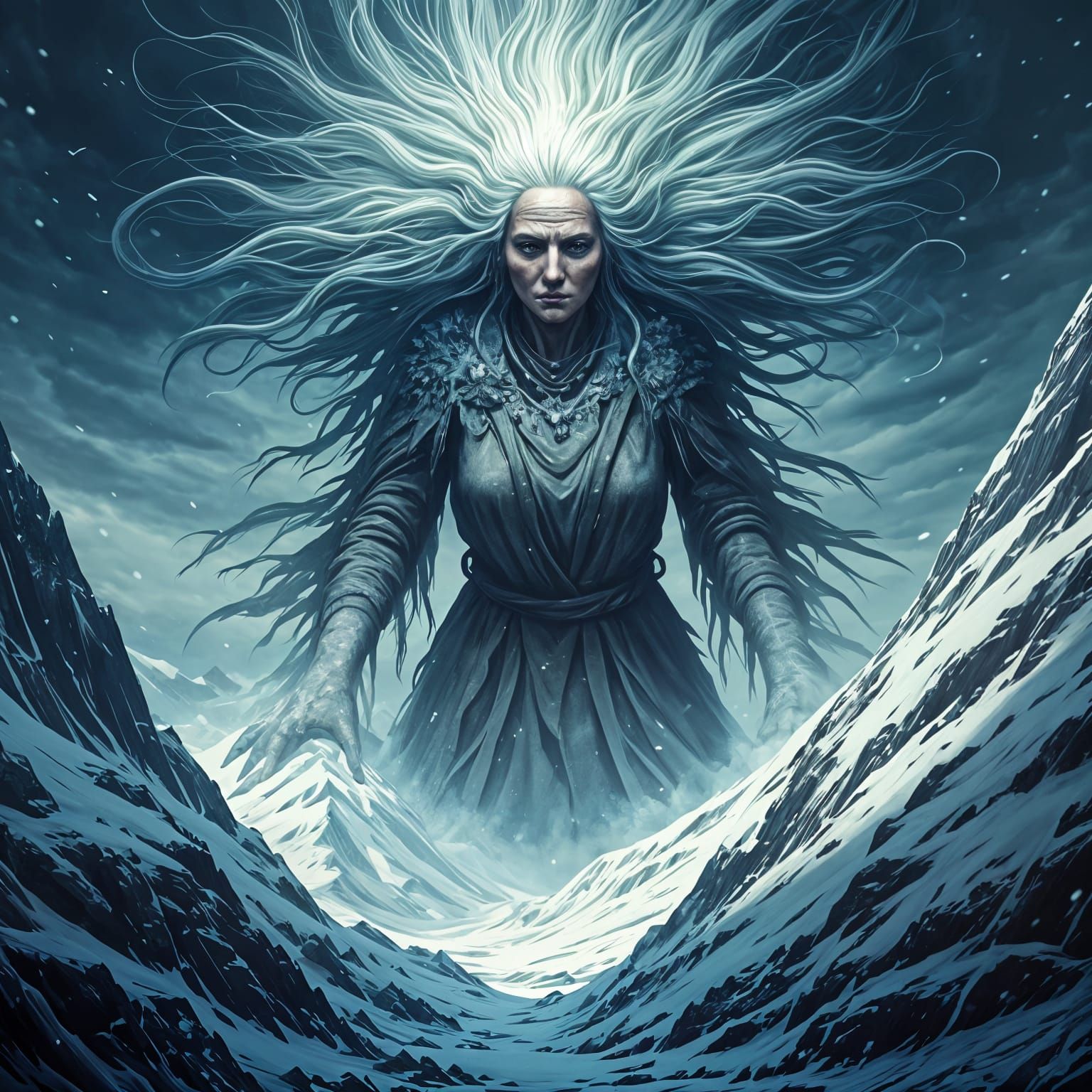 The Cailleach: Ancient Goddess of Winter and Mountains