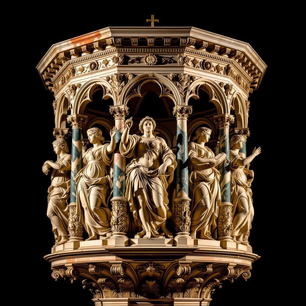 Donatello's Pulpit: Renaissance Sculpture Masterpiece