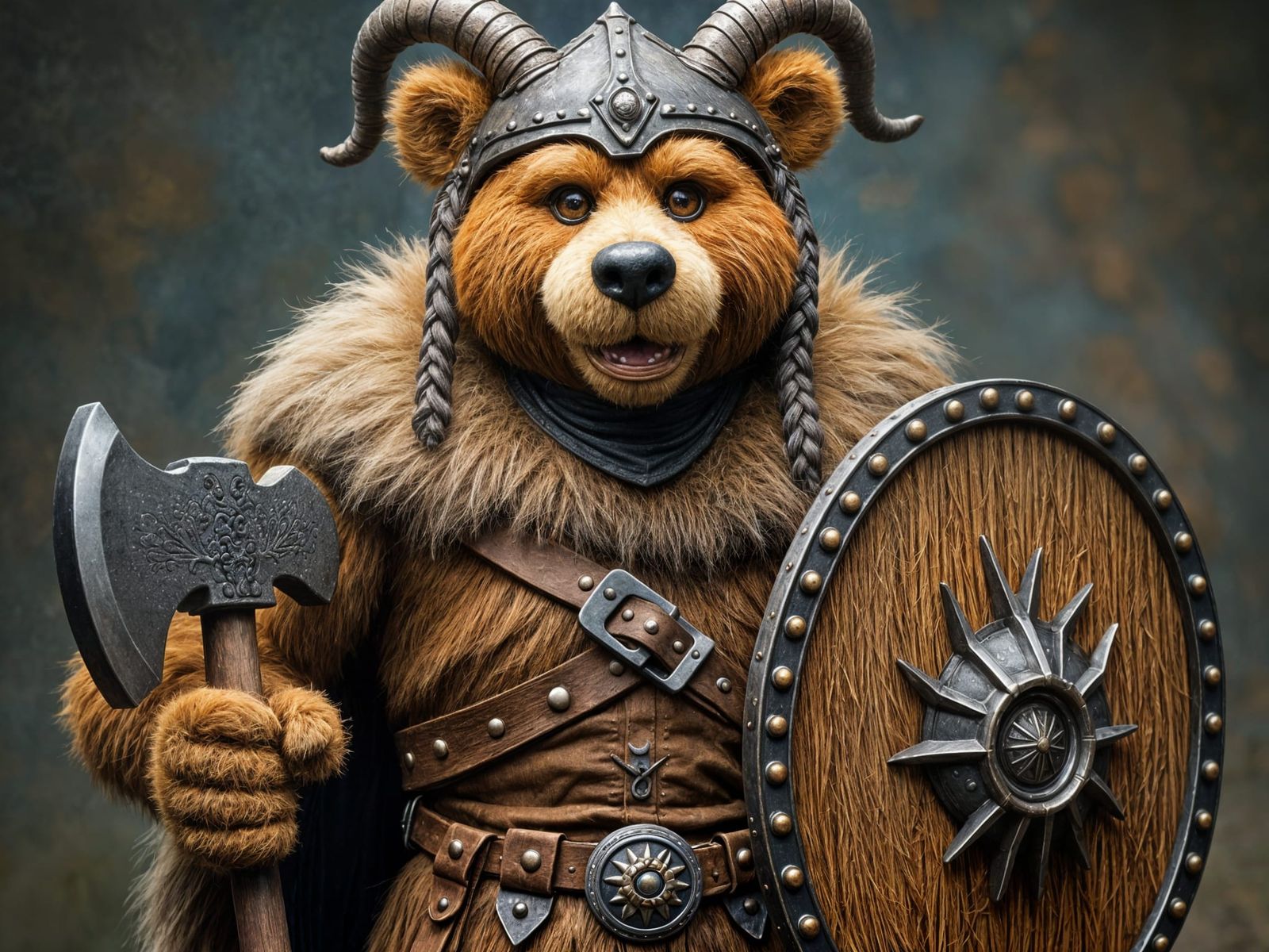 Fozzie Bear as Visigoth Warrior