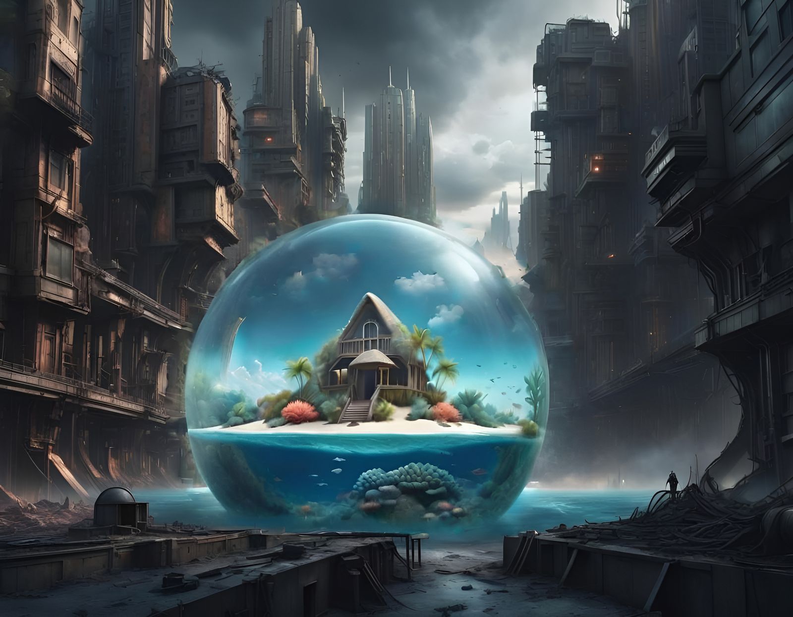 Smooth Seamless Abstract AI Rendering