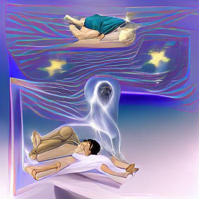 Ethereal Astral Projection in Cosmic Landscape