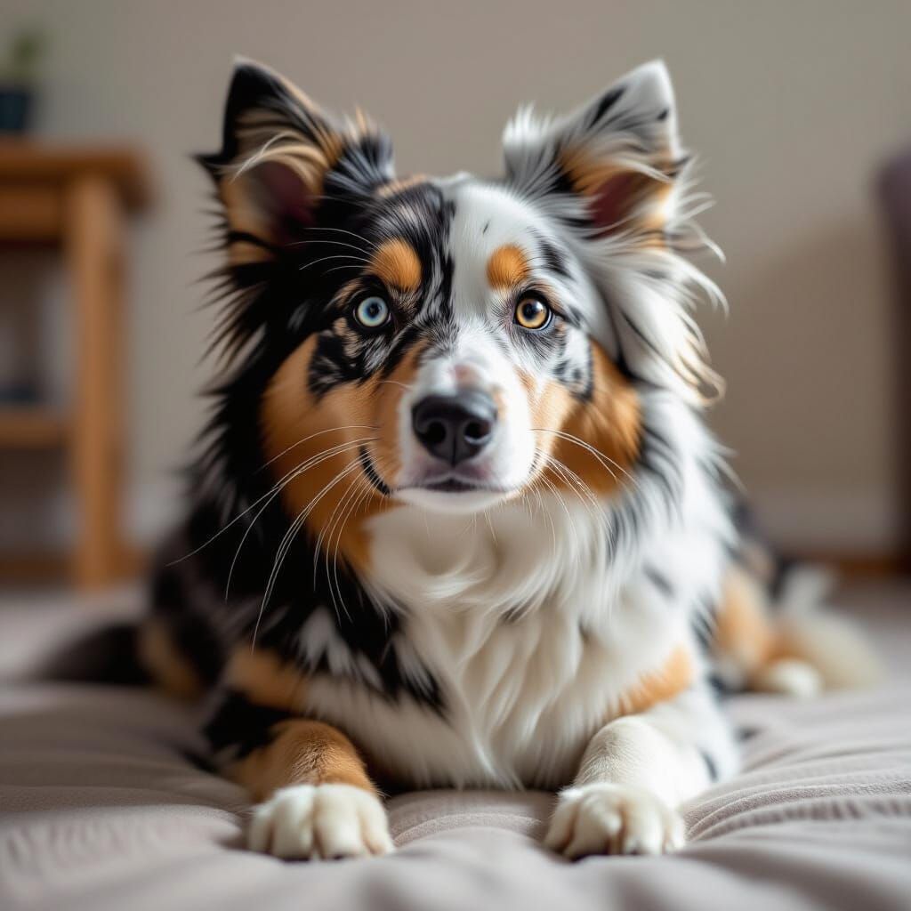 Mysterious Dog-Cat Hybrid Creature