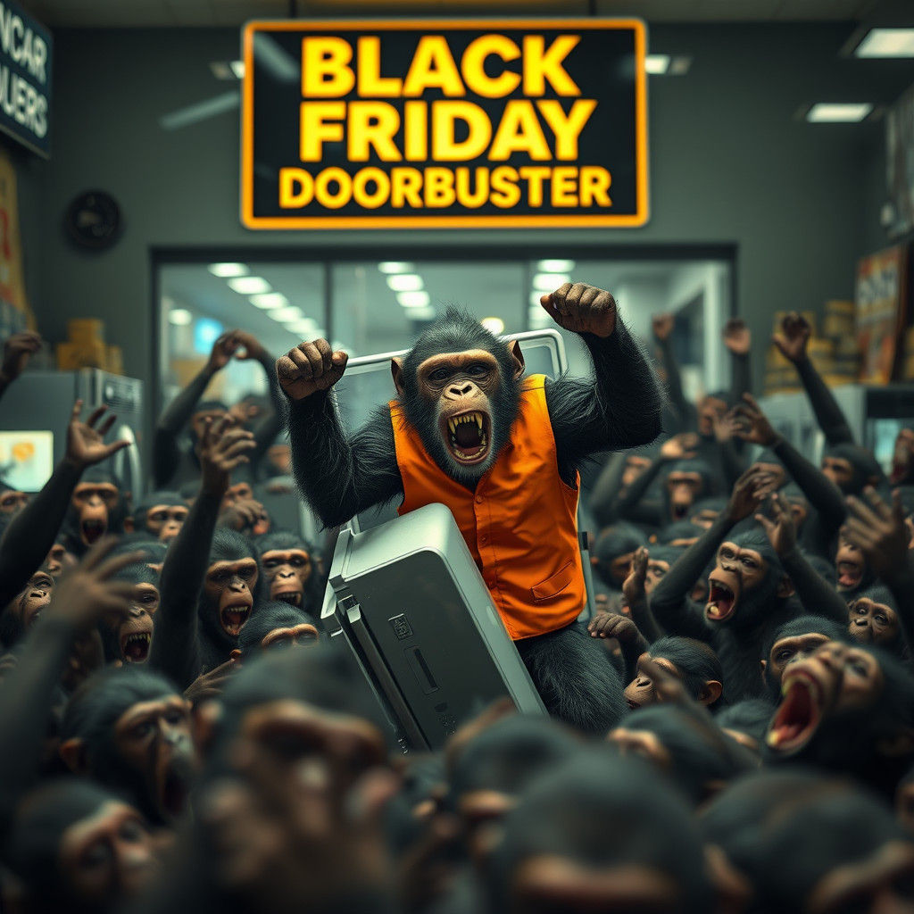 Chaotic Monkey Black Friday Appliance Escape