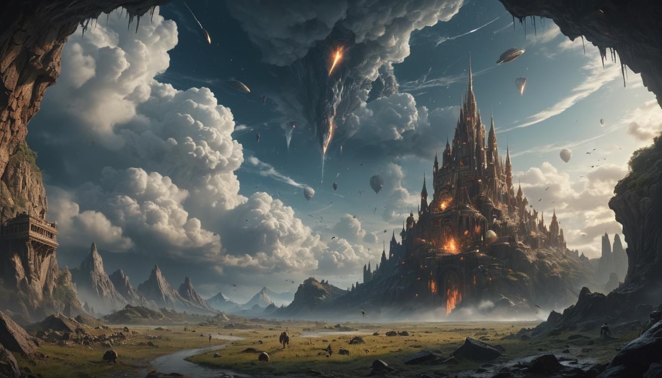 Epic Cosmic Fantasy: The Sky Is Falling