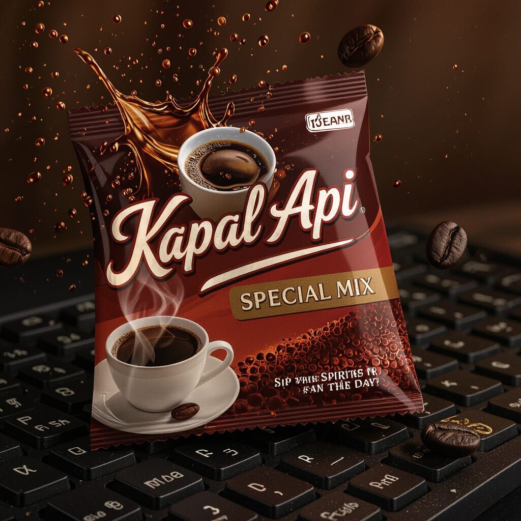 Kapal Api Coffee Splash: Dramatic Promo Video Still