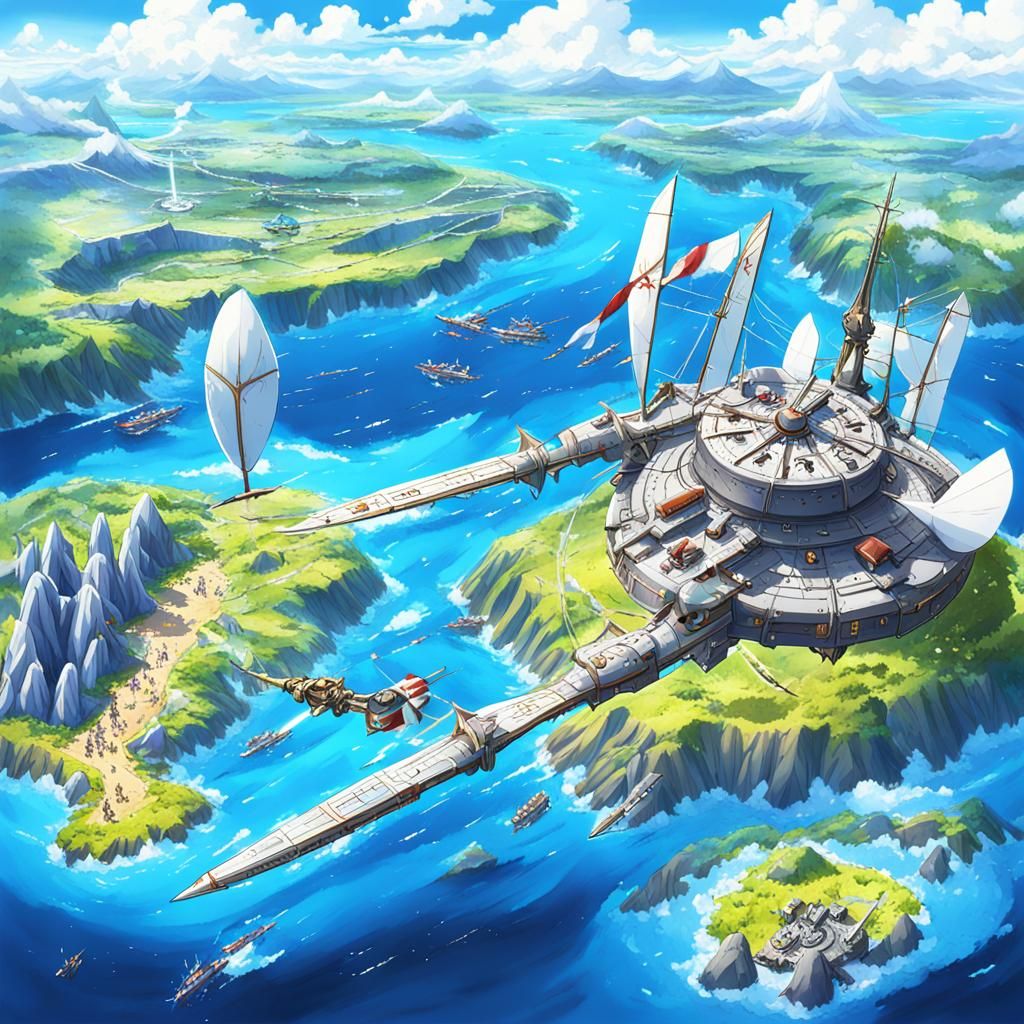 Anime Battle Scene of Ultima Thule