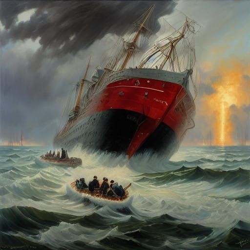 Stormy Weather in the Ocean...