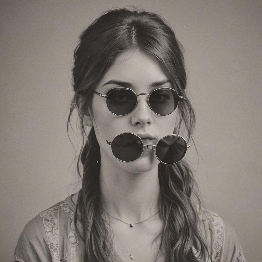 Person Singing Folk Song Wearing Sunglasses