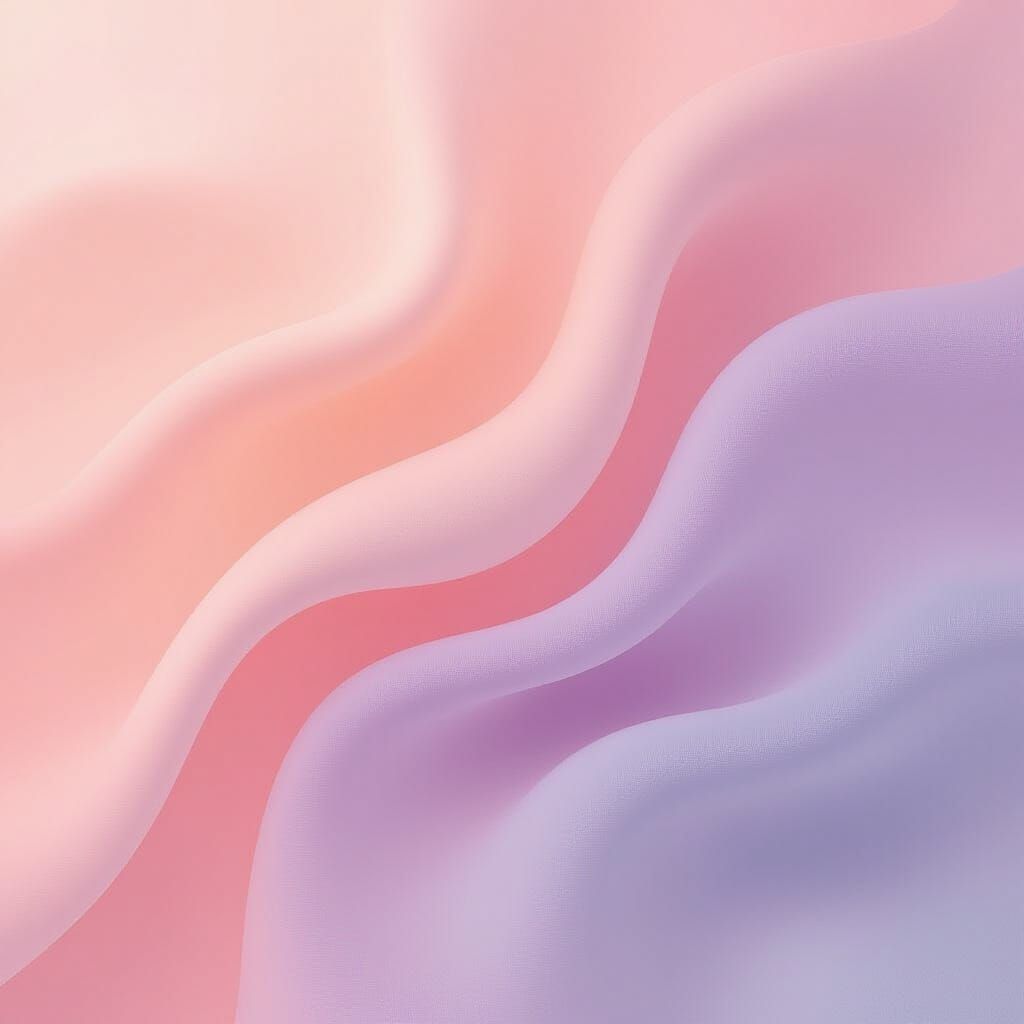 Soft Pastel Gradient Abstract Background with Ethereal Glow