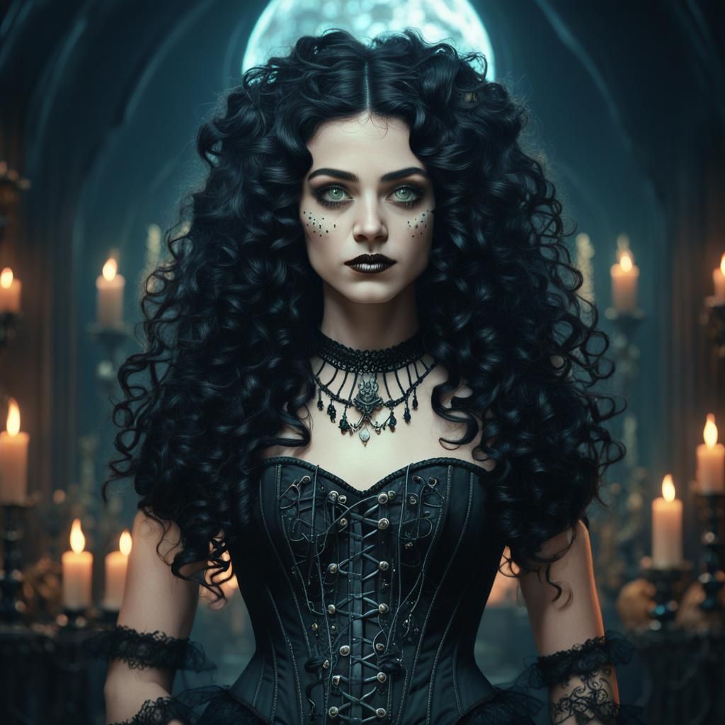 New Orleans Witch in Fantasy Concept Art