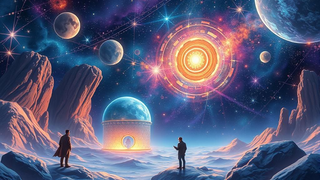 Cosmic Astral Dreamscape by Pablo Amaringo, 8K