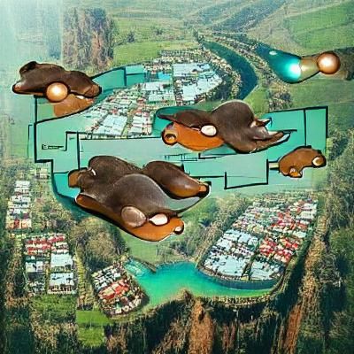 Platypus Utopia: An AI Generated Vision