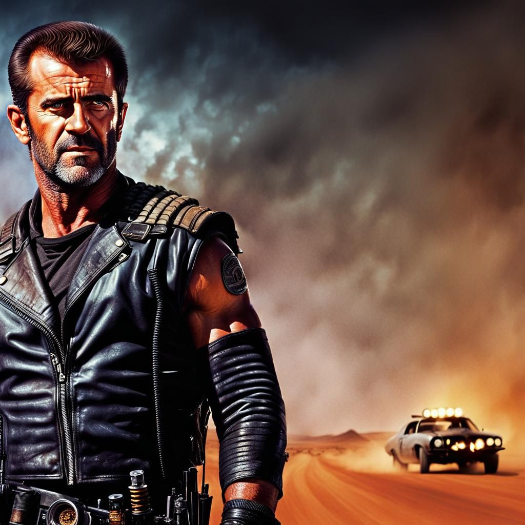 Mad Max Illustration in 16k Resolution