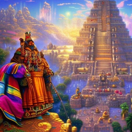 Three wise men in Tenochtitlan