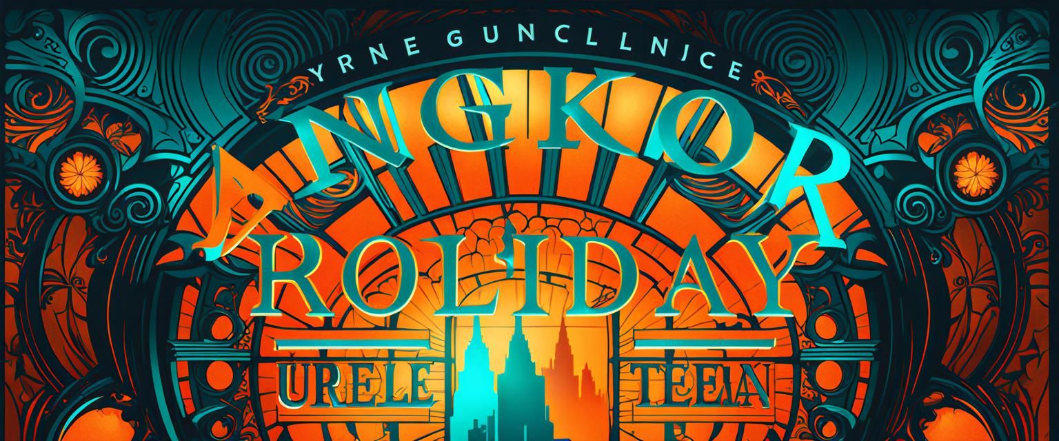 Detailed Logo Concept Art in Art Nouveau Style