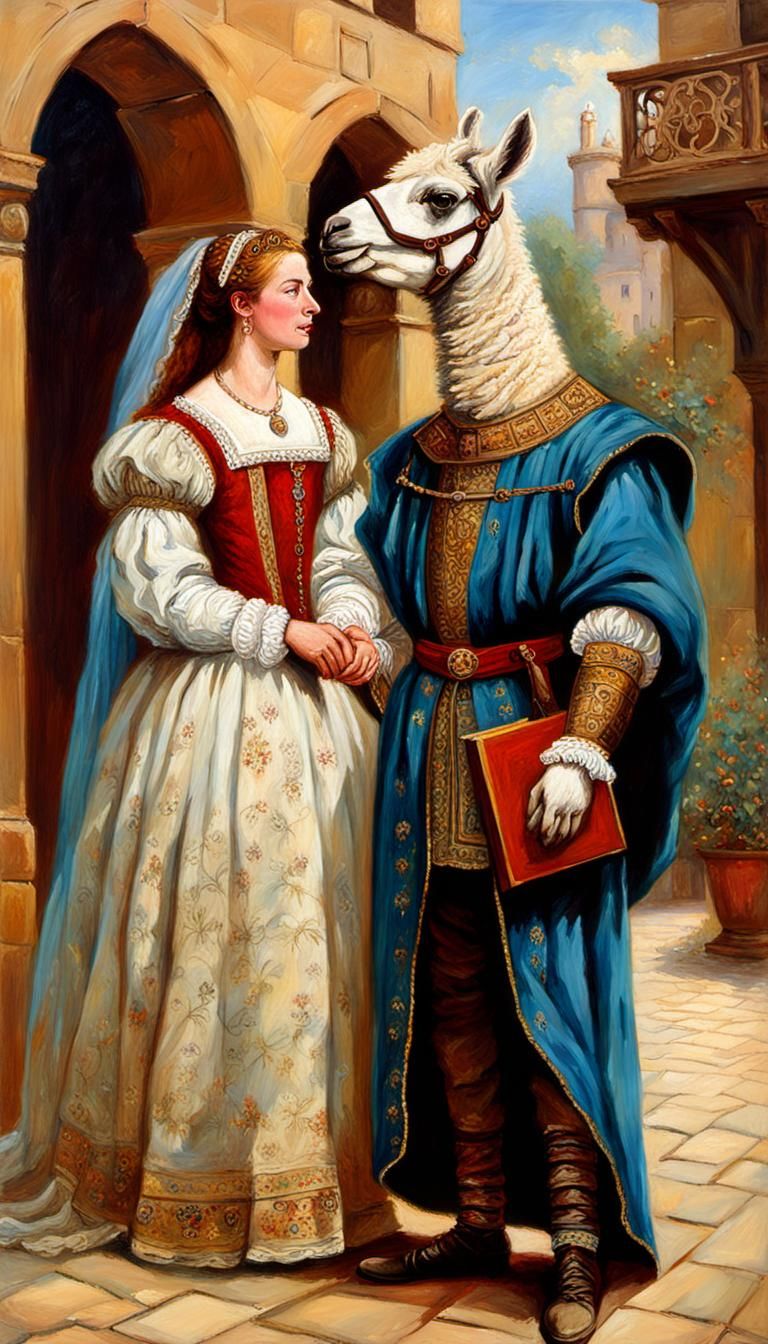 Llama Drama: Renaissance Romeo and Juliet