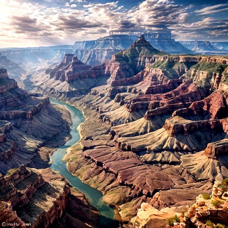 the Grand Canyon at golden hour 2