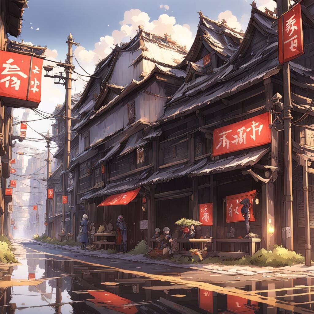 Anime 3D Render Inspired by WLOP, Detailed 8K