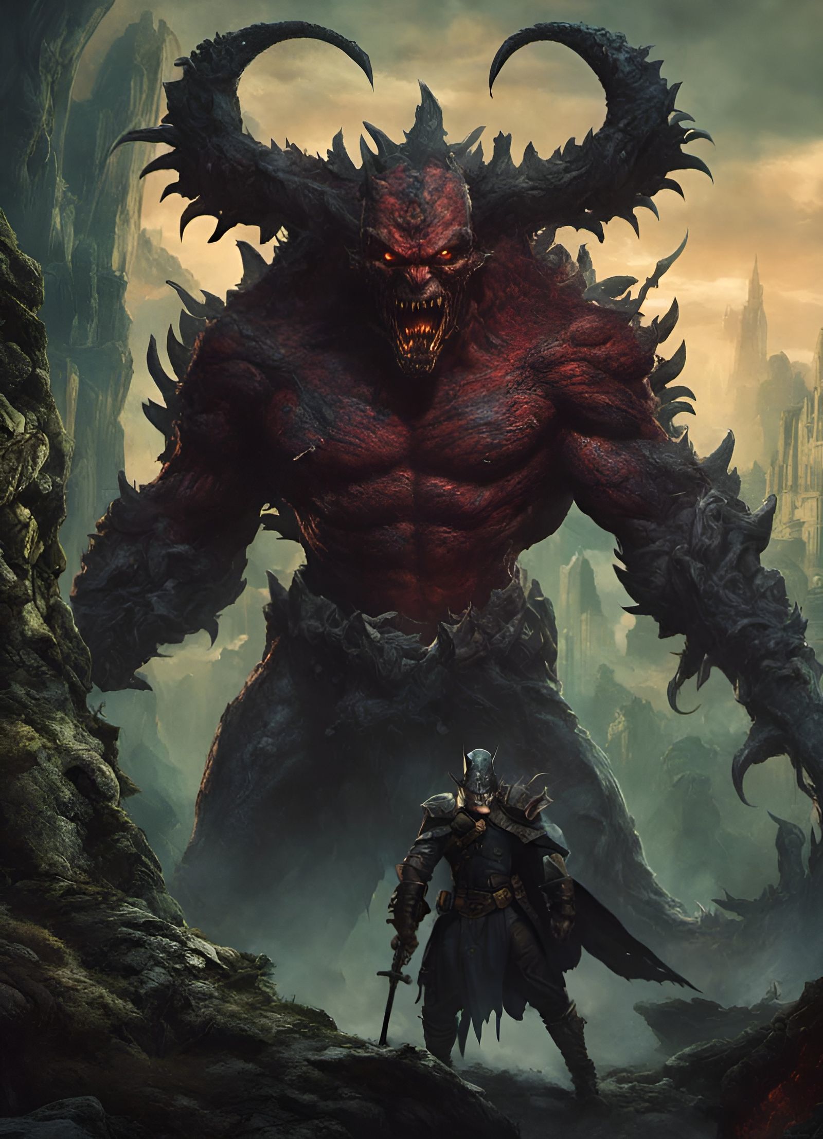 Half Man, Half Demon. Mutant Killer, World Saver. Eerie Maga...