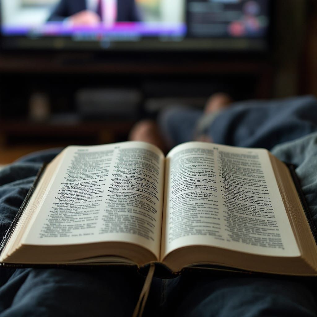 Bible Reading Interrupted by Election News