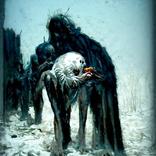 Gothic Horror Image of Hunger