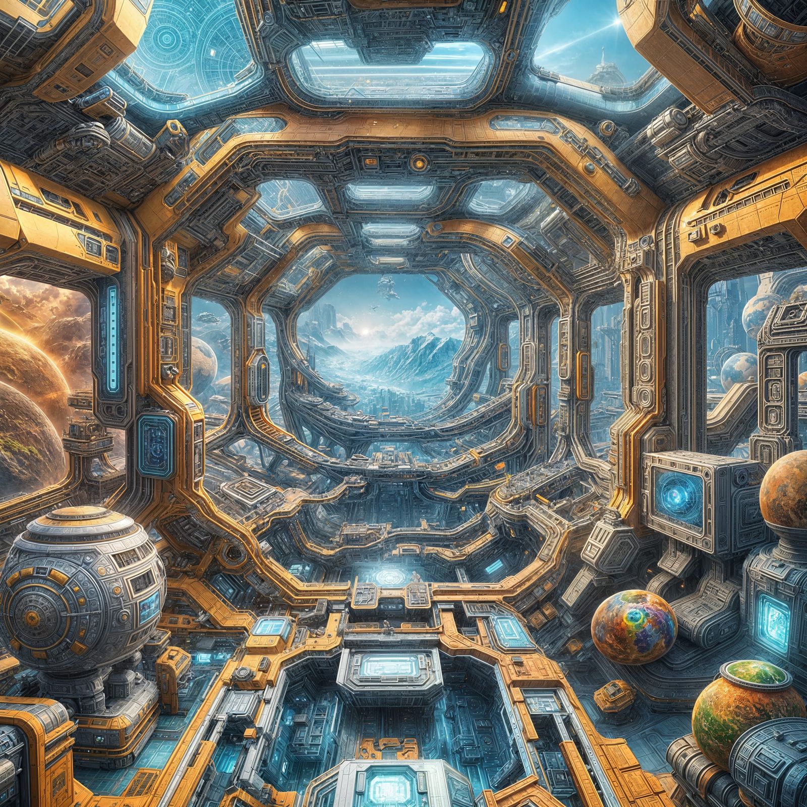 Sci-Fi Simulation of Distant Future Life