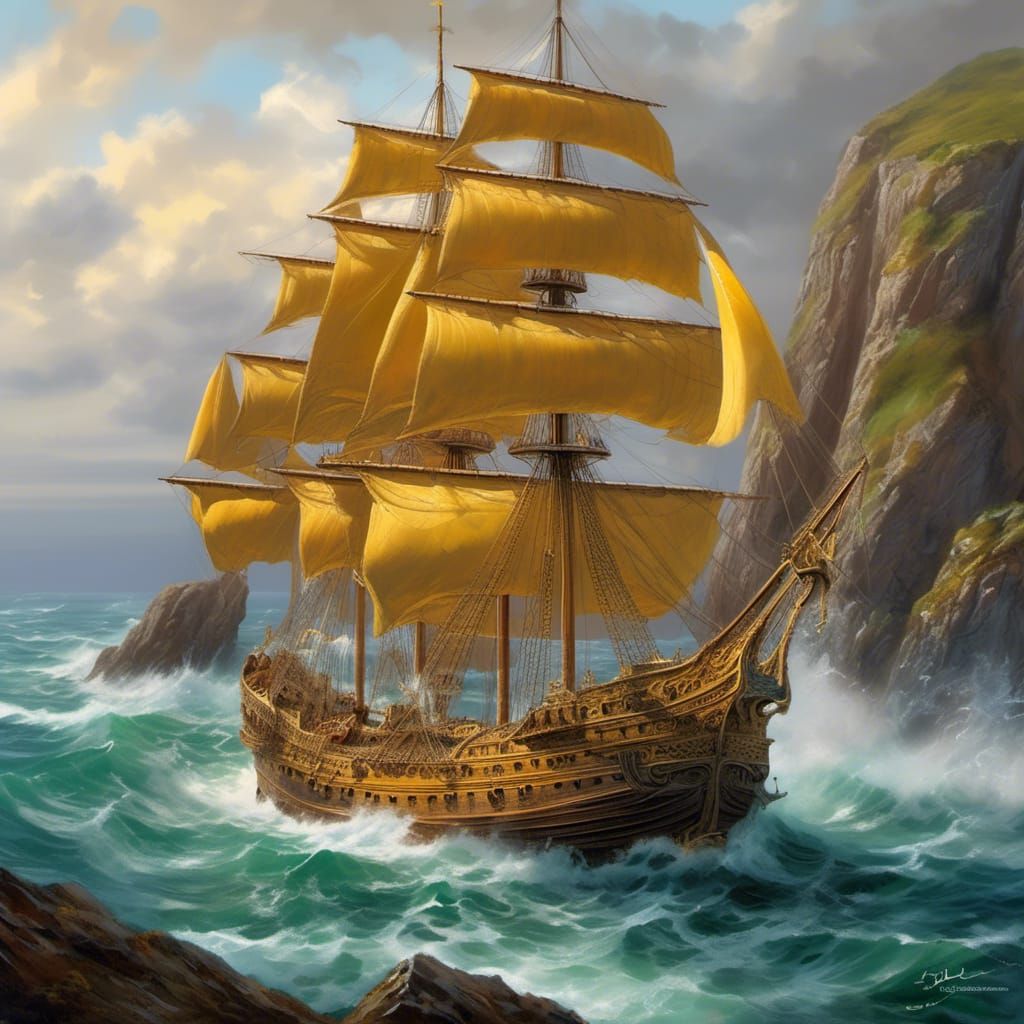 <lora:MILLENIUM LORA TOOL:1.0>
it can be seen a colossal beautiful filigree decorated wooden galley ship, the ship is no...