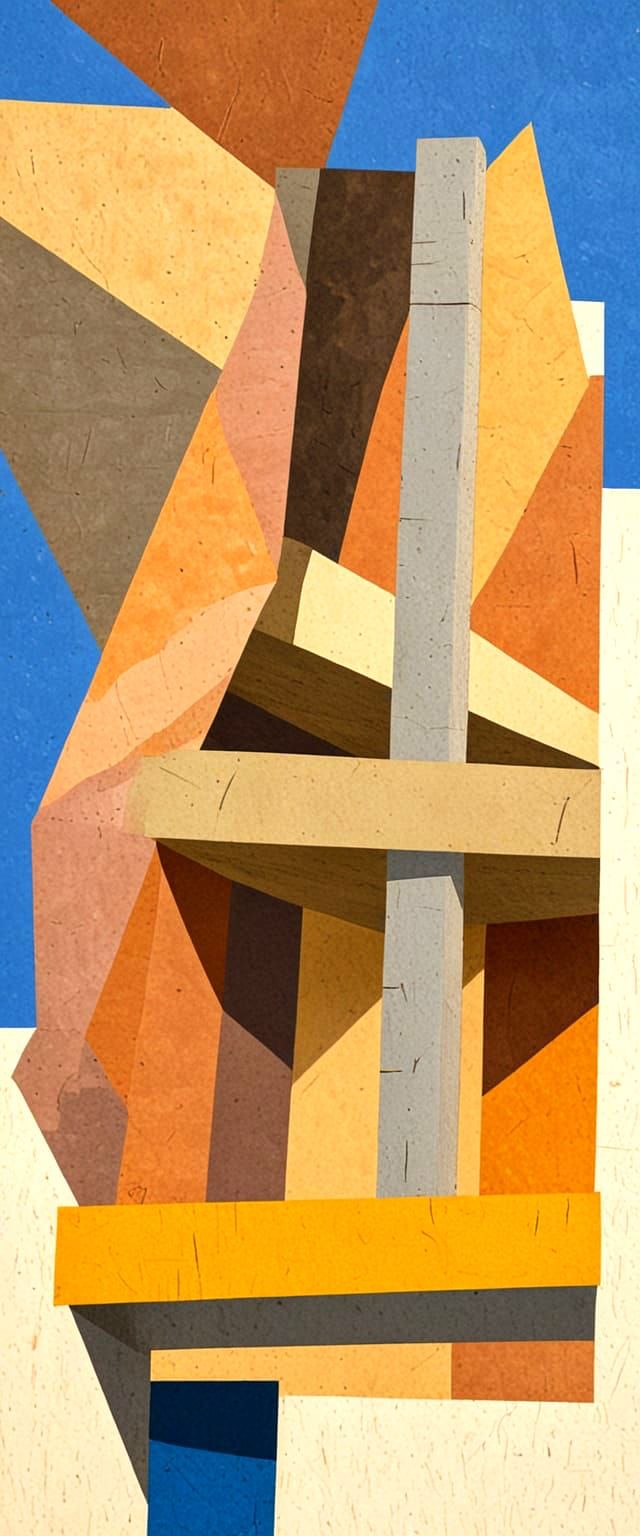 Geometric Architecture Inspired by Wright and Klee