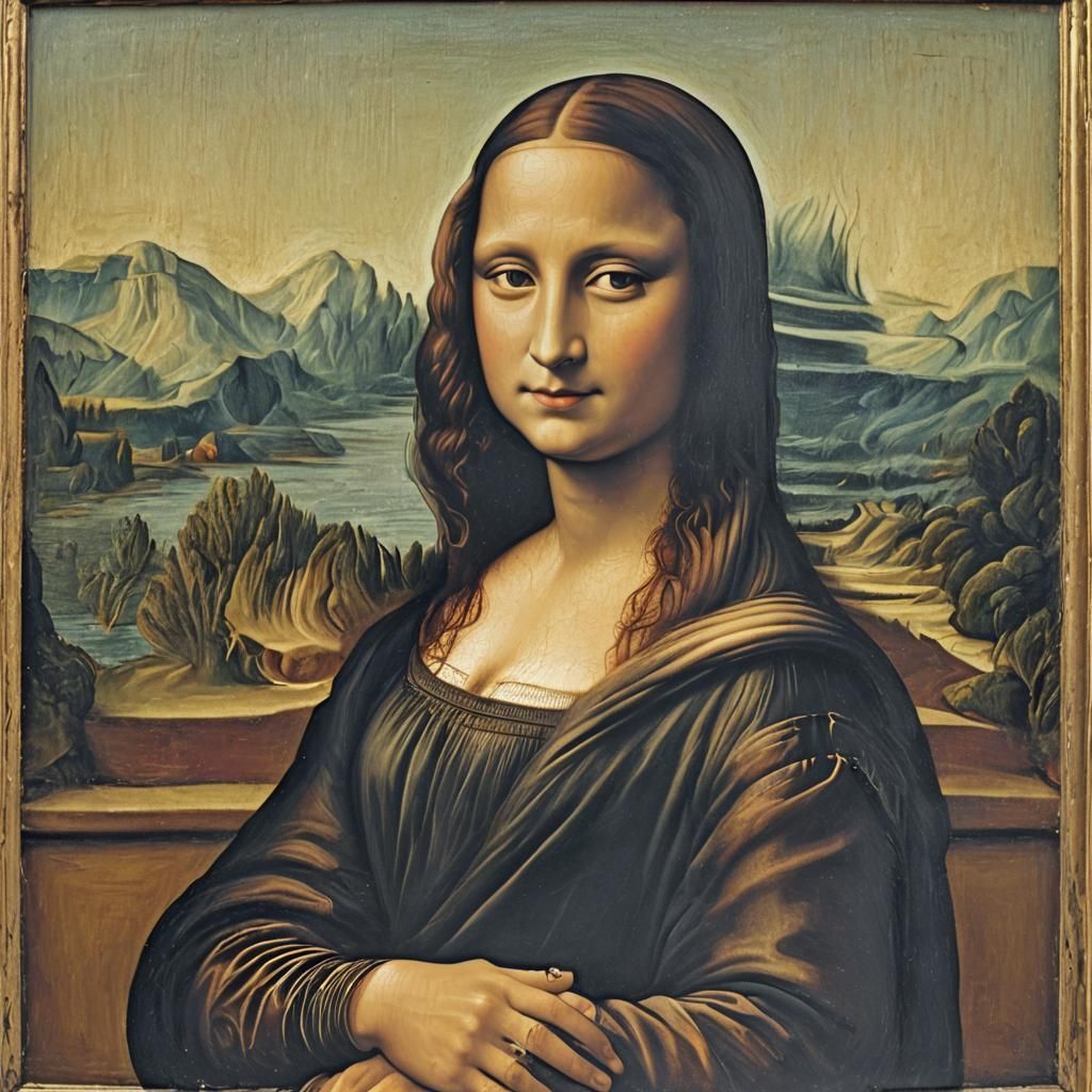 Mona Lisa Asks Artist To Paint Her
