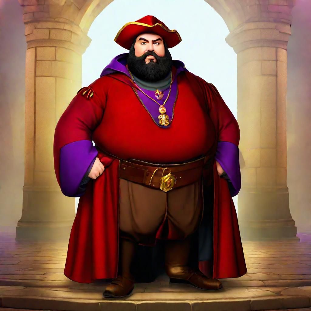 Sheriff of Nottingham in Red Sheriff's Clothing