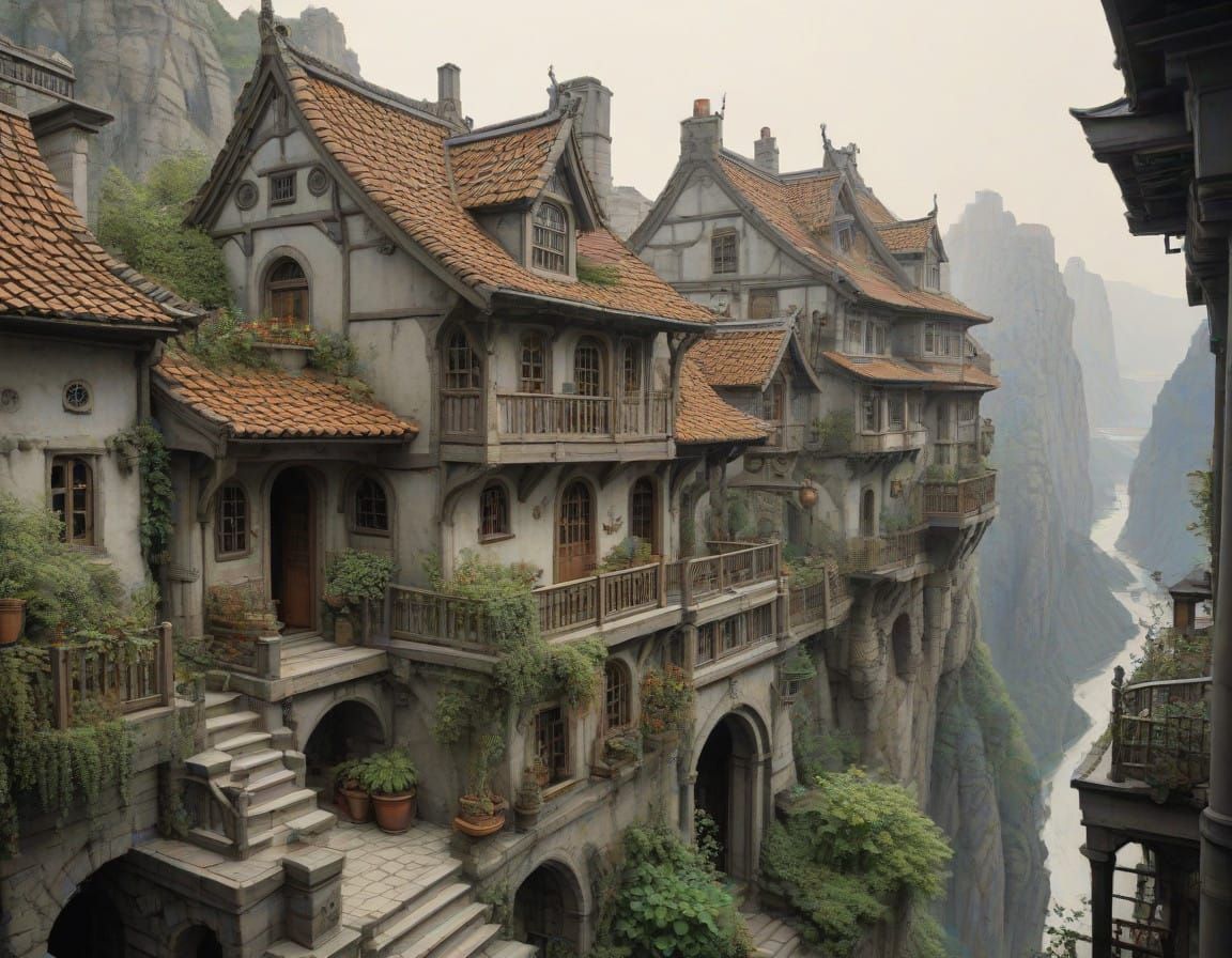 Whimsical Siblings Descend from Enchanted Rooftop Oasis into...