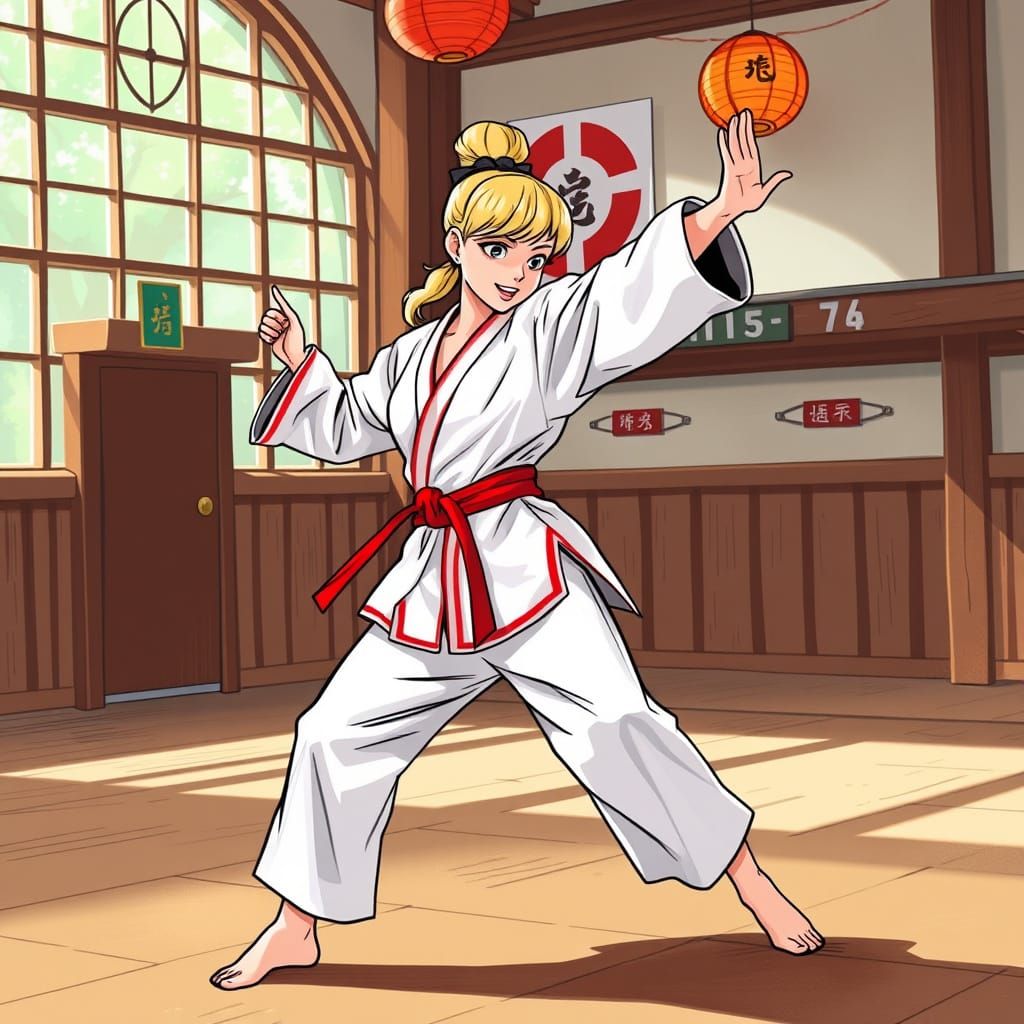 Cinderella's Karate Dojo: A Fairy Tale Fusion