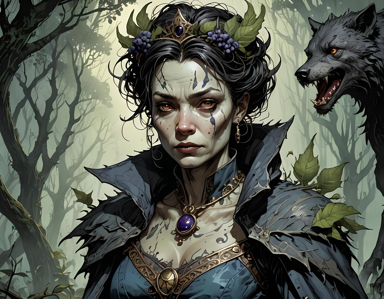 Nightshade, Queen of Werewolves: Detailed Marvel Comics Port...