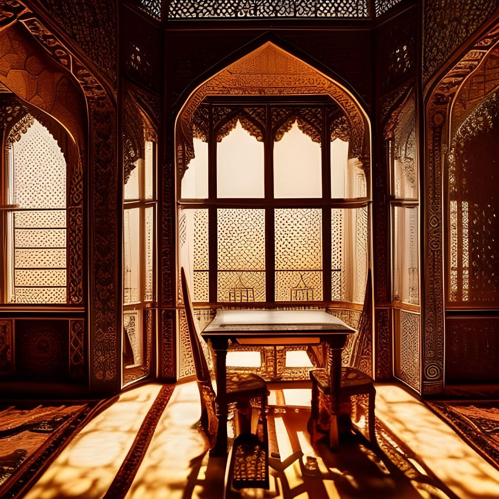 Persian Castle Interior
