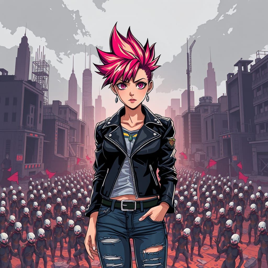 Rebel in a Dystopian Wasteland