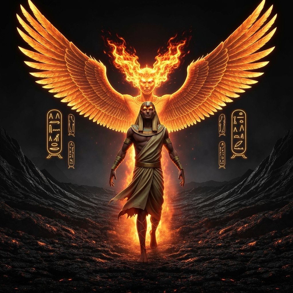 Osiris Transforms to Ra with Holographic Hieroglyphs