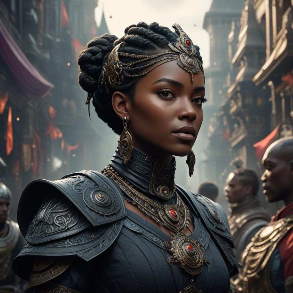 Black Leaders Awareness Day: Fantasy Concept Art