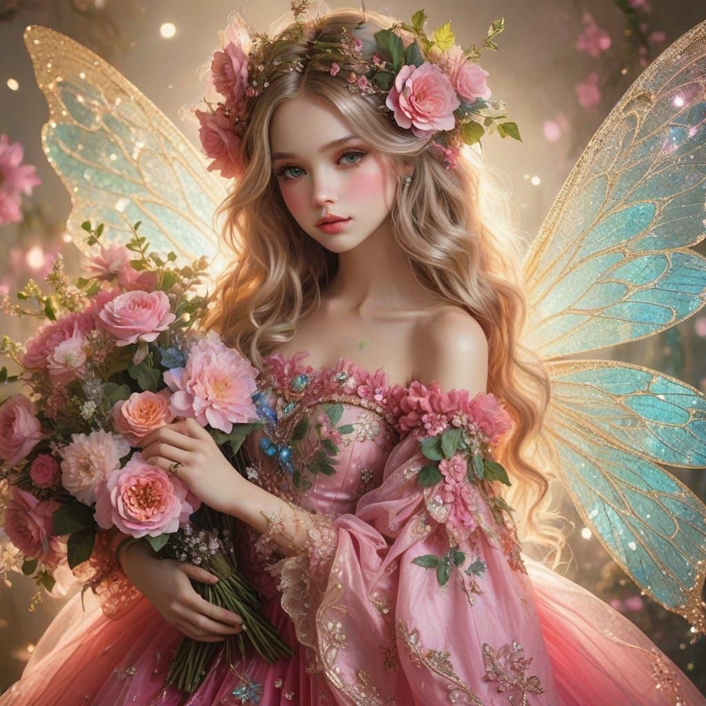 Rosy night fairy 