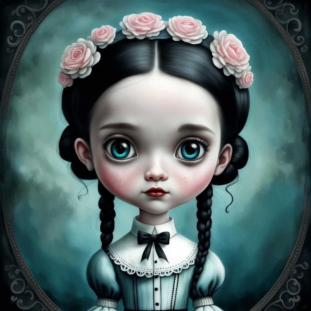 Nicoletta Ceccoli/Wednesday Addams