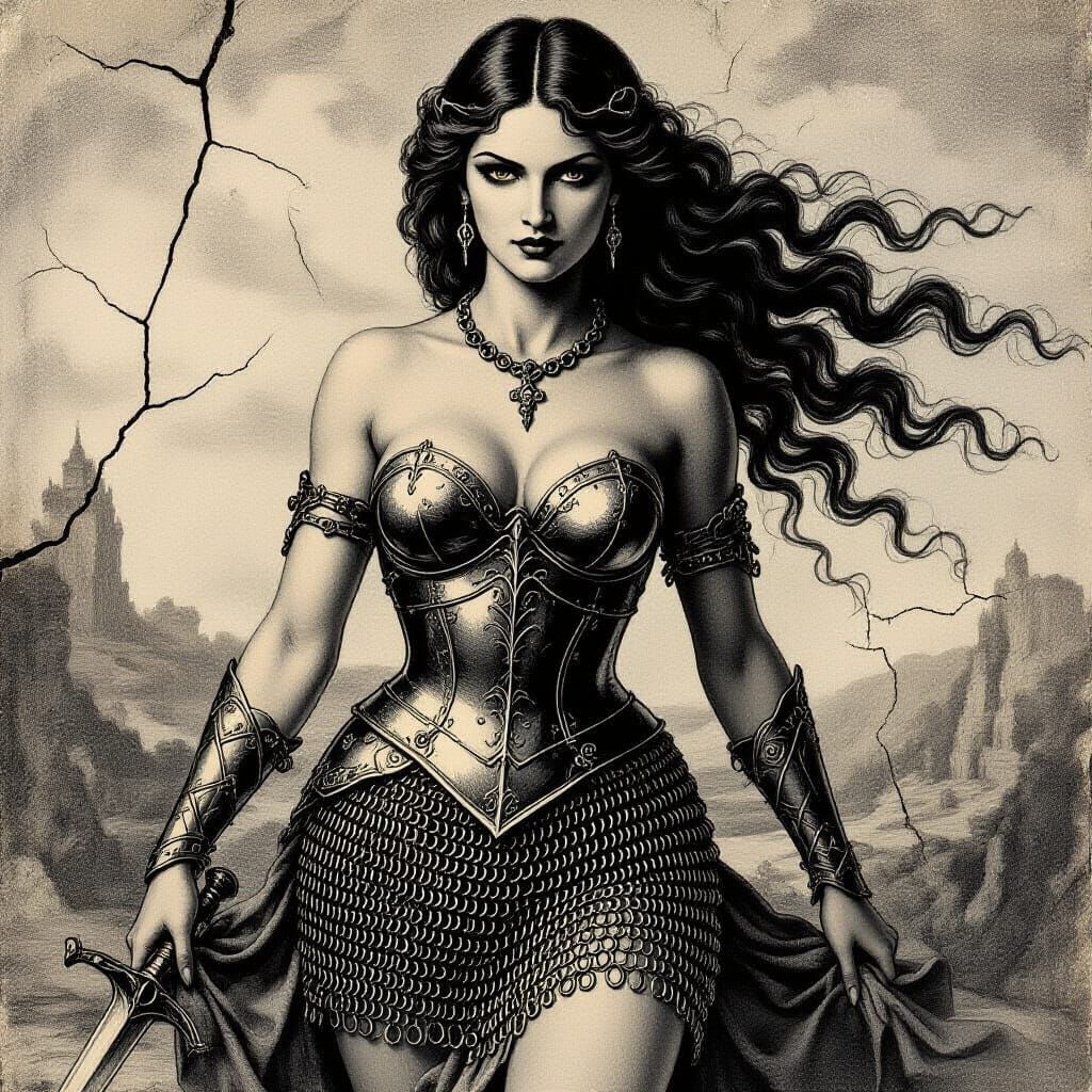 Ancient Goddess Engraving: Lost Artifact Rediscovered