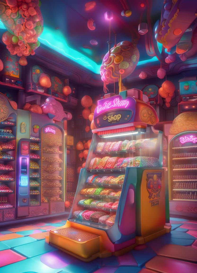 Vending Machine Candy Store