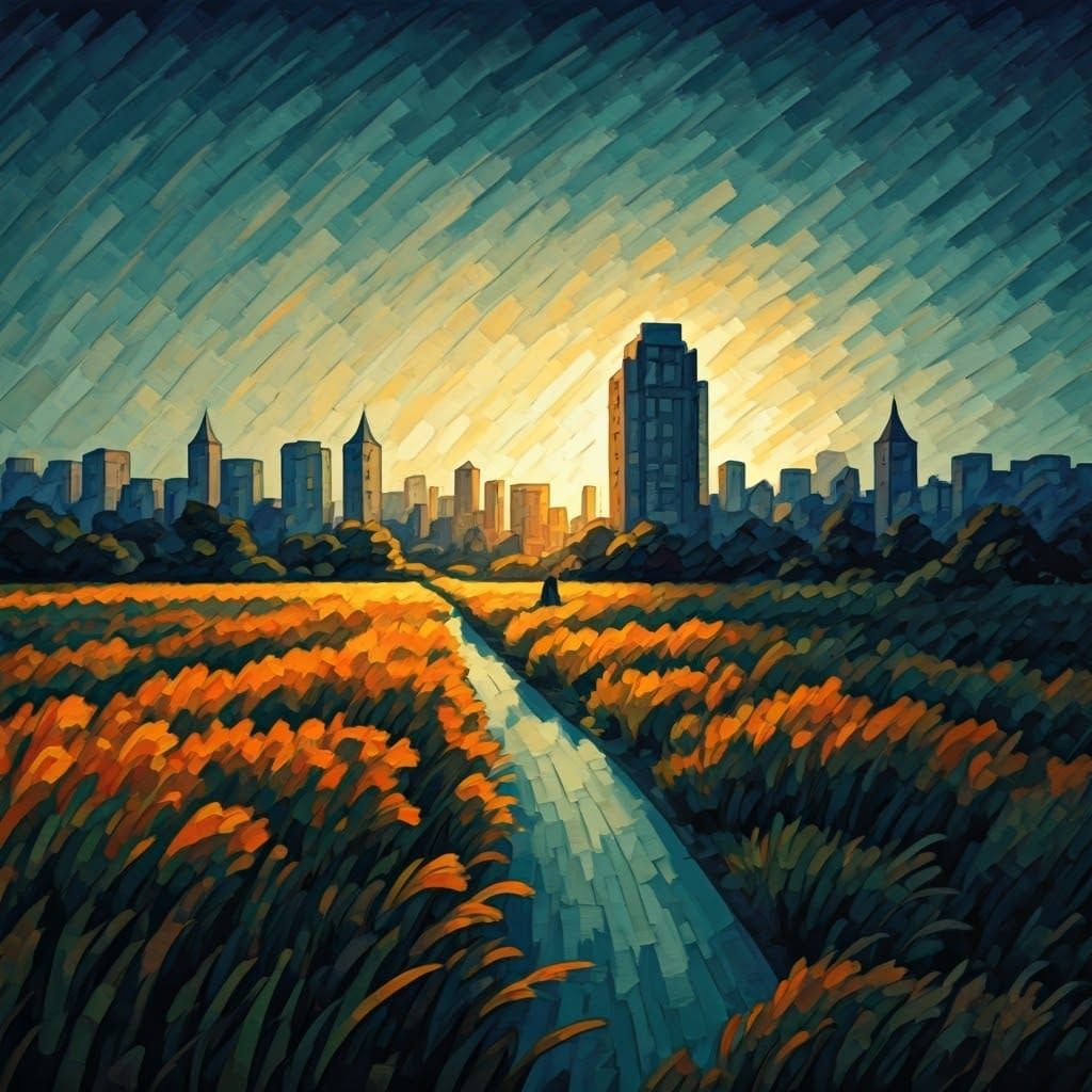 German Establishment's Power Struggle in Fauvist Style